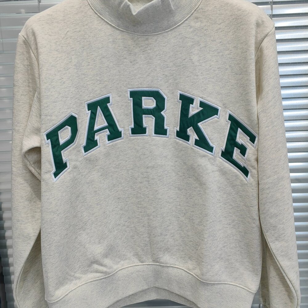Parke Women's Yellow Crew Neck Sweater
